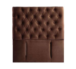 Respaldo 1 plaza Florencia tela chocolate Latam Home