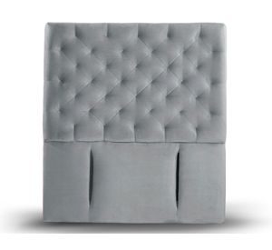 Respaldo 1 plaza Brescia tela gris Latam Home