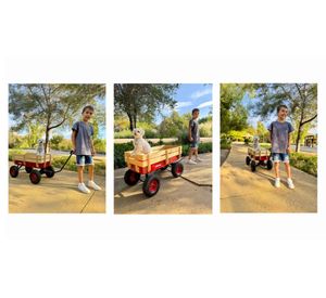 Carro transportador wagon rojo Kidscool