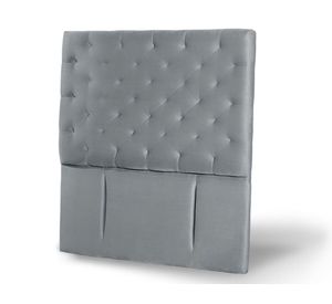 Respaldo 1 plaza Brescia tela gris Latam Home