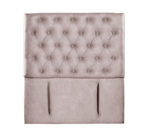 Respaldo 1 plaza Florencia cuero gris Latam Home