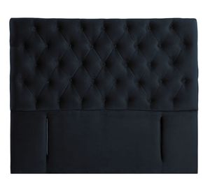 Respaldo 2 plazas Florencia tela negro Latam Home