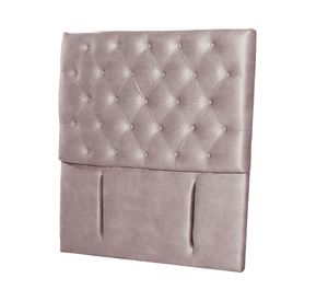 Respaldo 1 plaza Florencia cuero gris Latam Home