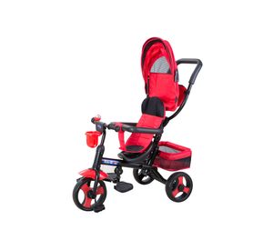 Triciclo 4 funciones con manilla 503 rojo Kidscool