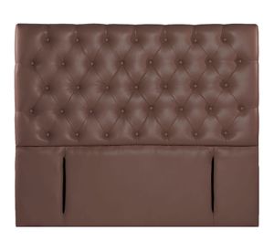 Respaldo King Florencia pu chocolate Latam Home