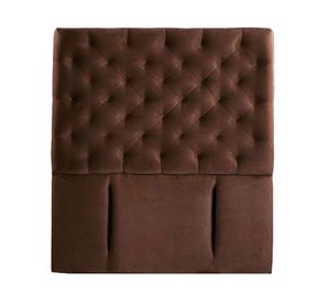 Respaldo 1 plaza Brescia tela chocolate Latam Home