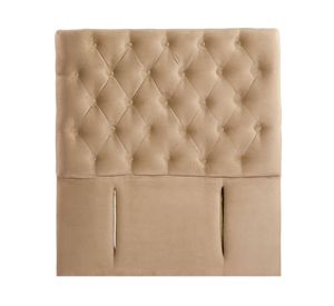 Respaldo 1 plaza Florencia tela beige Latam Home