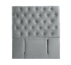 Respaldo 1 plaza Florencia tela gris Latam Home