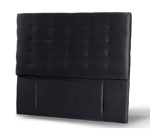 Respaldo 2 plazas Napoles tela negro Latam Home