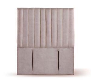 Respaldo 1 plaza Sorrento cuero gris Latam Home