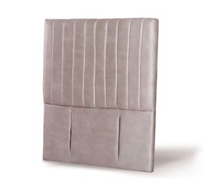 Respaldo 1 plaza Sorrento cuero gris Latam Home