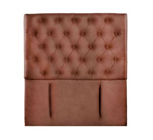 Respaldo 1 plaza Florencia cuero tabaco Latam Home