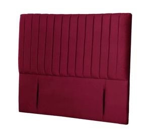 Respaldo 2 plazas Sorrento tela burdeo Latam Home