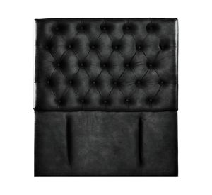 Respaldo 1.5 plazas Florencia cuero negro Latam Home