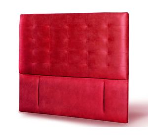 Respaldo 2 plazas Napoles cuero rojo Latam Home