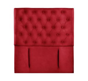 Respaldo 1.5 plazas Florencia cuero rojo Latam Home