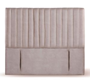 Respaldo 2 plazas Sorrento cuero gris Latam Home