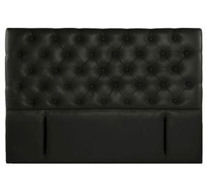 Respaldo King Florencia pu negro Latam Home