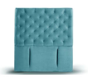 Respaldo 1 plaza Brescia tela turquesa Latam Home