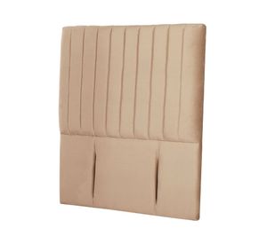 Respaldo 1 plaza Sorrento tela beige Latam Home