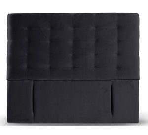 Respaldo King Napoles tela negro Latam Home