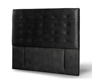 Respaldo King Napoles cuero negro Latam Home