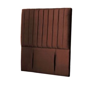 Respaldo 1 plaza Sorrento tela chocolate Latam Home