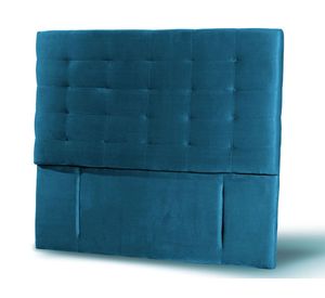 Respaldo King Napoles tela azul Latam Home