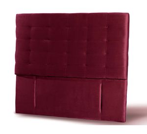 Respaldo 2 plazas Napoles tela burdeo Latam Home