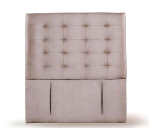 Respaldo 1.5 plazas Napoles cuero gris Latam Home