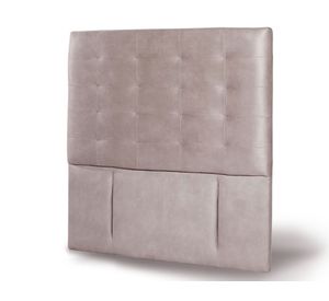 Respaldo 1.5 plazas Napoles cuero gris Latam Home