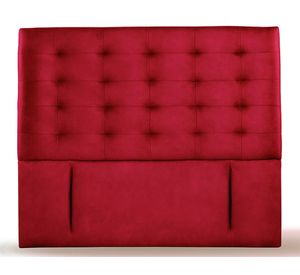 Respaldo King Napoles cuero rojo Latam Home