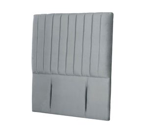 Respaldo 1 plaza Sorrento tela gris Latam Home