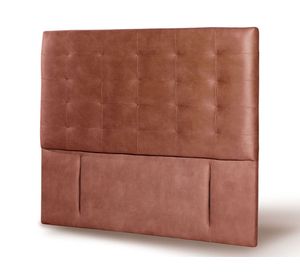 Respaldo King Napoles cuero tabaco Latam Home