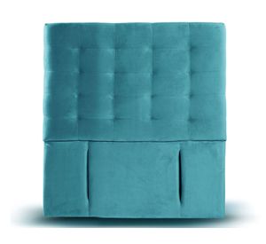 Respaldo 1.5 plazas Napoles tela turquesa Latam Home