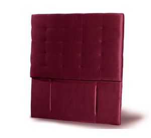 Respaldo 1.5 plazas Napoles tela burdeo Latam Home