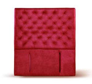 Respaldo 1.5 plazas Brescia cuero rojo Latam Home