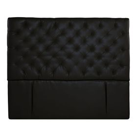 Respaldo 2 plazas Brescia pu negro Latam Home