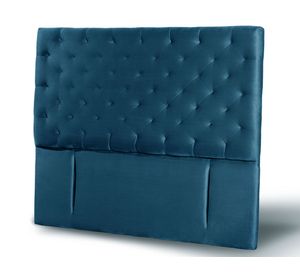 Respaldo King Brescia tela azul Latam Home