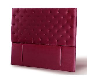 Respaldo King Brescia tela burdeo Latam Home