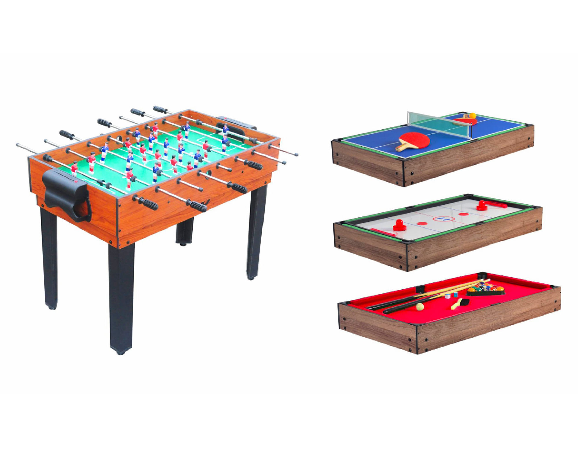 Mesa juegos 4 en 1 Kidscool