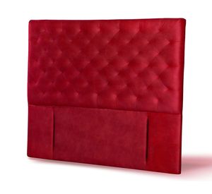 Respaldo 2 plazas Brescia cuero rojo Latam Home