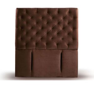 Respaldo 1.5 plazas Brescia tela chocolate Latam Home