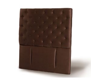 Respaldo 1.5 plazas Brescia tela chocolate Latam Home