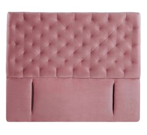 Respaldo 2 plazas Brescia tela rosa Latam Home