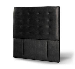 Respaldo 1 plaza Napoles cuero negro Latam Home