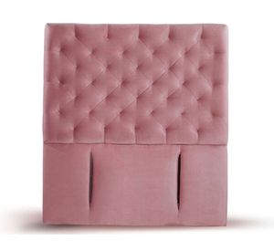 Respaldo 1.5 plazas Brescia tela rosa Latam Home