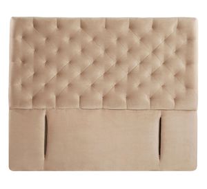 Respaldo 2 plazas Brescia tela beige Latam Home