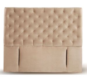 Respaldo King Brescia tela beige Latam Home