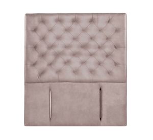 Respaldo 1.5 plazas Brescia cuero gris Latam Home